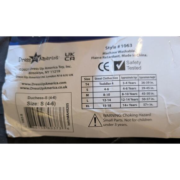 Founding Father Boys Size S Colonial Patriot Halloween Costume Revolutionary - Picture 14 of 16